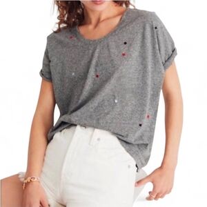 MADEWELL Gray Scoopneck Tee - XL